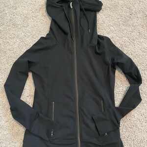 Black Full Zip MPG Ladies Activewear Jacket Size Small